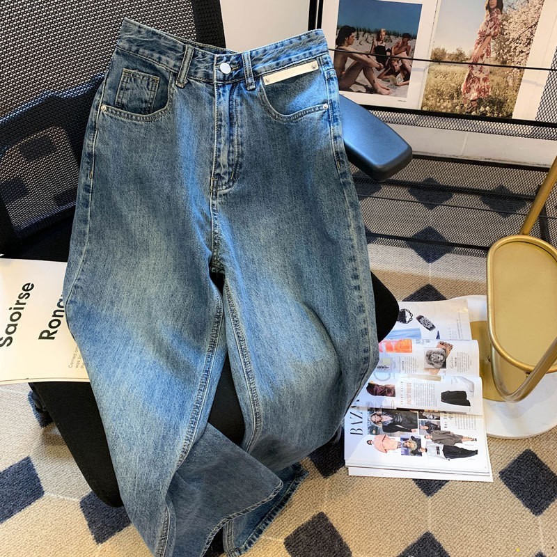24HH64.03 - QUẦN SUÔNG JEAN NỮ