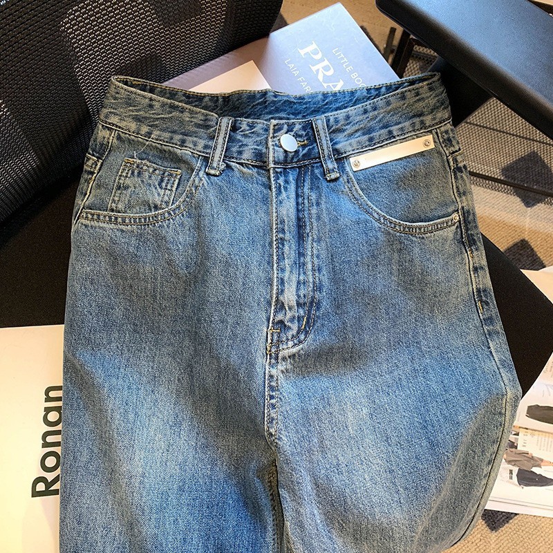 24HH64.03 - QUẦN SUÔNG JEAN NỮ