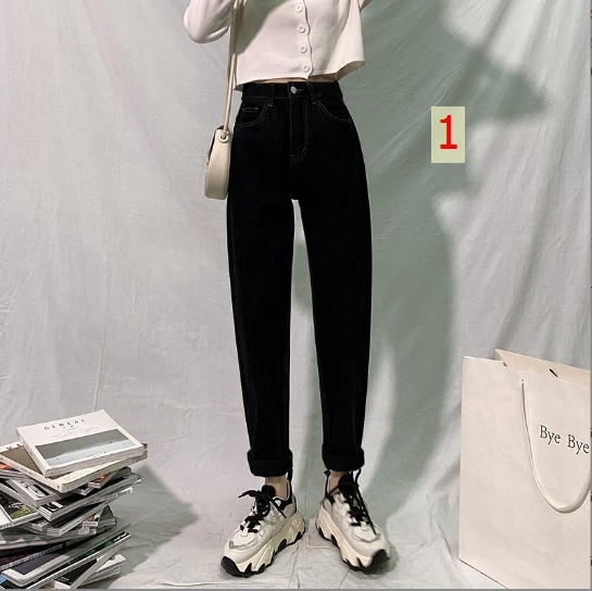 24HH74.04 - QUẦN BAGGY JEAN NỮ