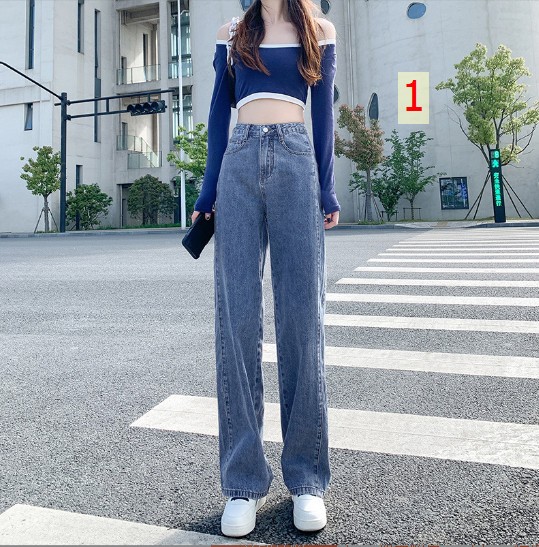 24HH74.02 -QUẦN JEAN ỐNG RỘNG