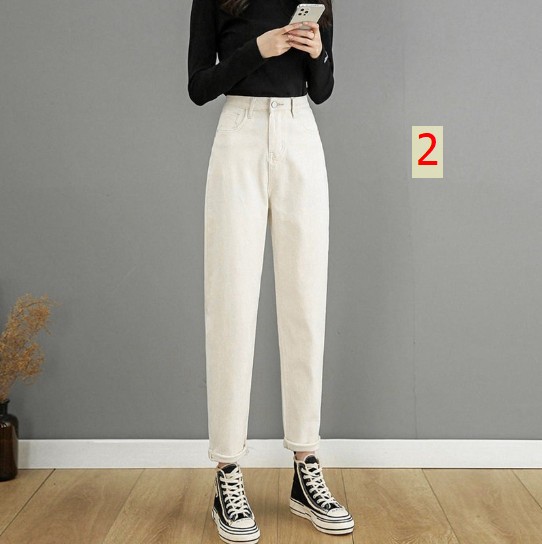 24HH74.04 - QUẦN BAGGY JEAN NỮ