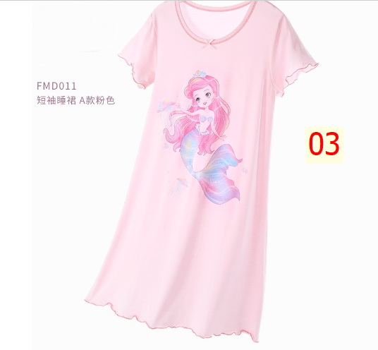 24HH94.08 - VÁY NGỦ BÉ GÁI NÀNG TIÊN CÁ