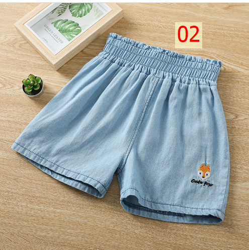24HA94.13 - SHORT JEAN GIẤY TRẺ EM
