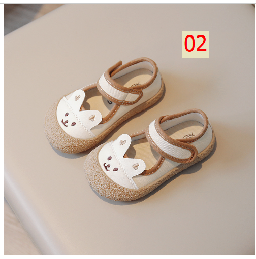 24HH104.18 - GIÀY MŨI THỎ BÉ GÁI