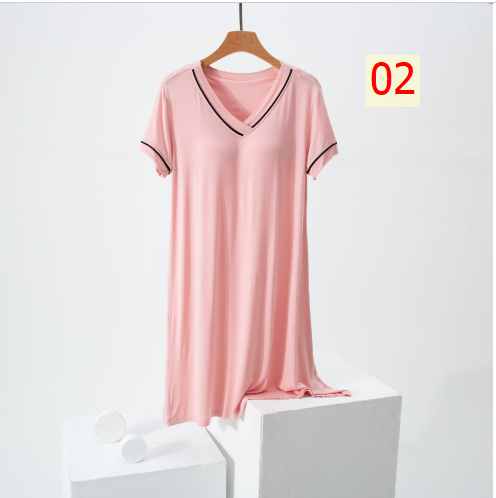 24HH104.09 - VÁY COTTON SUÔNG KÈM BRA