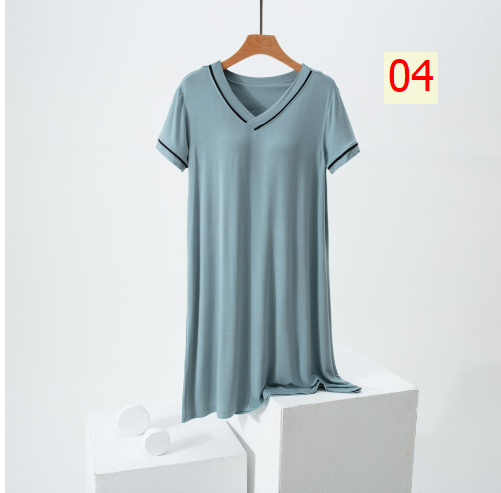 24HH104.09 - VÁY COTTON SUÔNG KÈM BRA