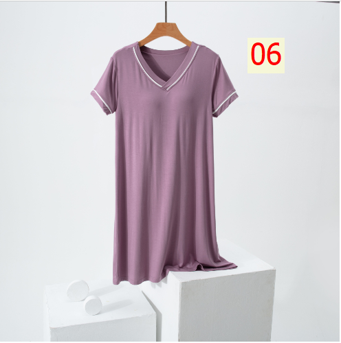 24HH104.09 - VÁY COTTON SUÔNG KÈM BRA