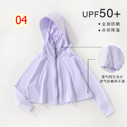 24HA114.04 - ÁO CHỐNG NẮNG LỤA BĂNG MẸ CON