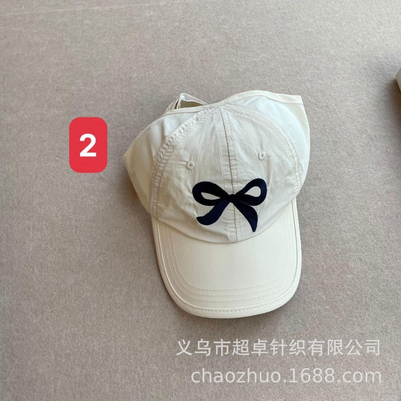 24HA114.15 - MŨ NỬA ĐẦU HÌNH NƠ