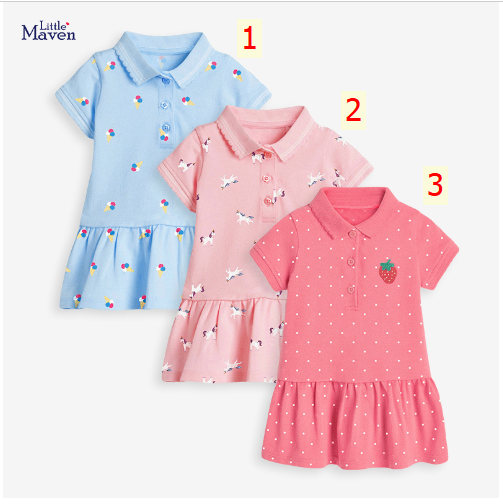 24HA114.11 - VÁY POLO LITTLE MAVEN