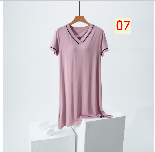 24HH104.09 - VÁY COTTON SUÔNG KÈM BRA