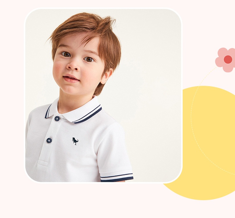 24HA114.12 - ÁO POLO LITTLE MAVEN