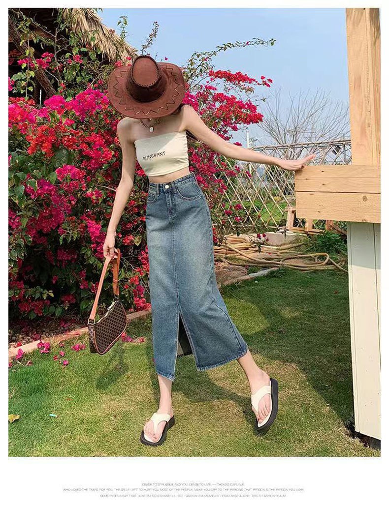 24HH124.01 - CHÂN VÁY JEAN