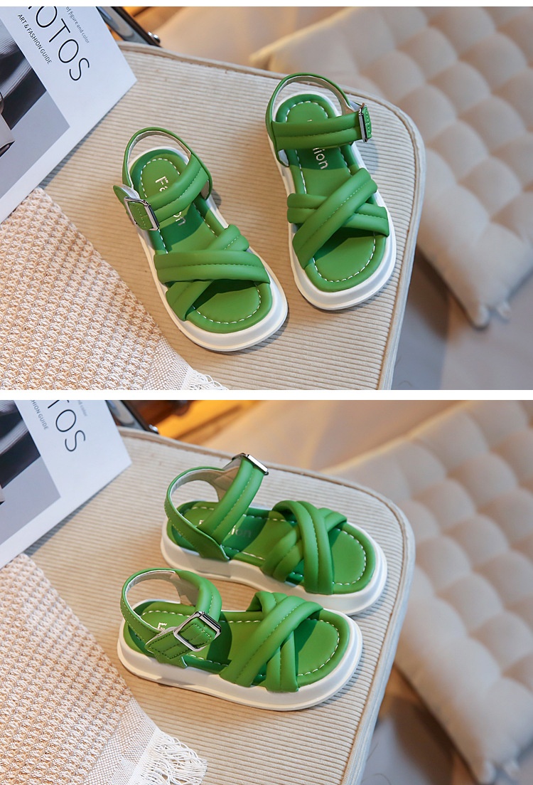 24HH134.15 - SANDAL QUAI CHÉO CHO BÉ
