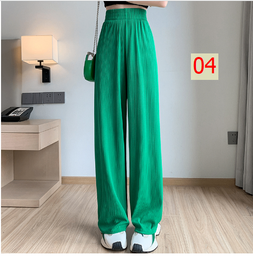 24HA134.13 - QUẦN ỐNG RỘNG LỤA BĂNG