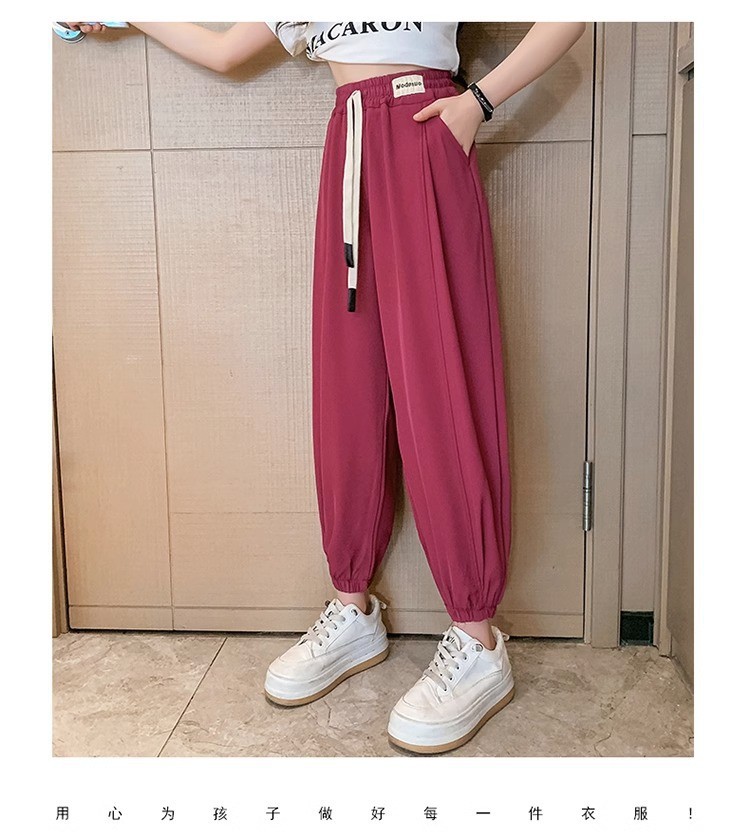 24HA134.06 - QUẦN JOGGER BÉ GÁI