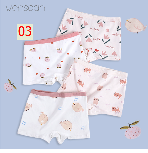 24HA144.11 - SET 4 CHÍP ĐÙI BÉ GÁI