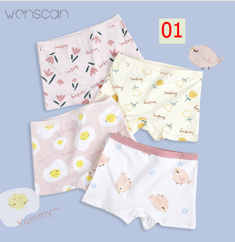 24HA144.11 - SET 4 CHÍP ĐÙI BÉ GÁI
