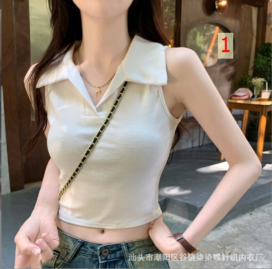 24HH144.12 - ÁO SÁT NÁCH KÈM ĐỆM NGỰC CHO NỮ