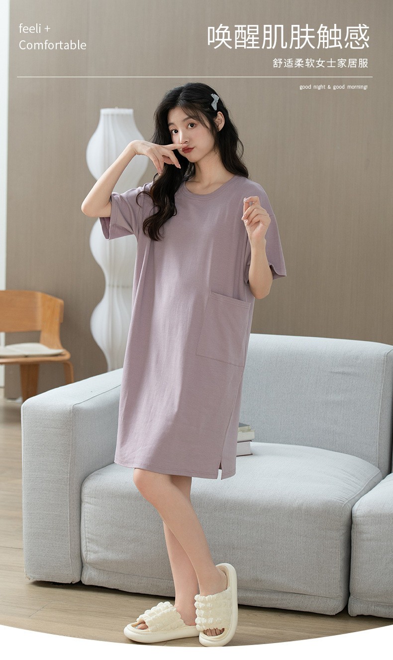 24HH154.09 - VÁY NGỦ KHÔNG CÓ ĐỆM NGỰC