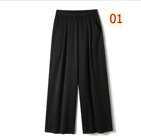 24HA154.13 - QUẦN XUÔNG ỐNG RỘNG NỮ