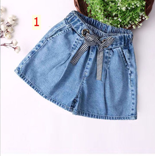 24HH154.11 - QUẦN SHORT DENIM CHO BÉ GÁI