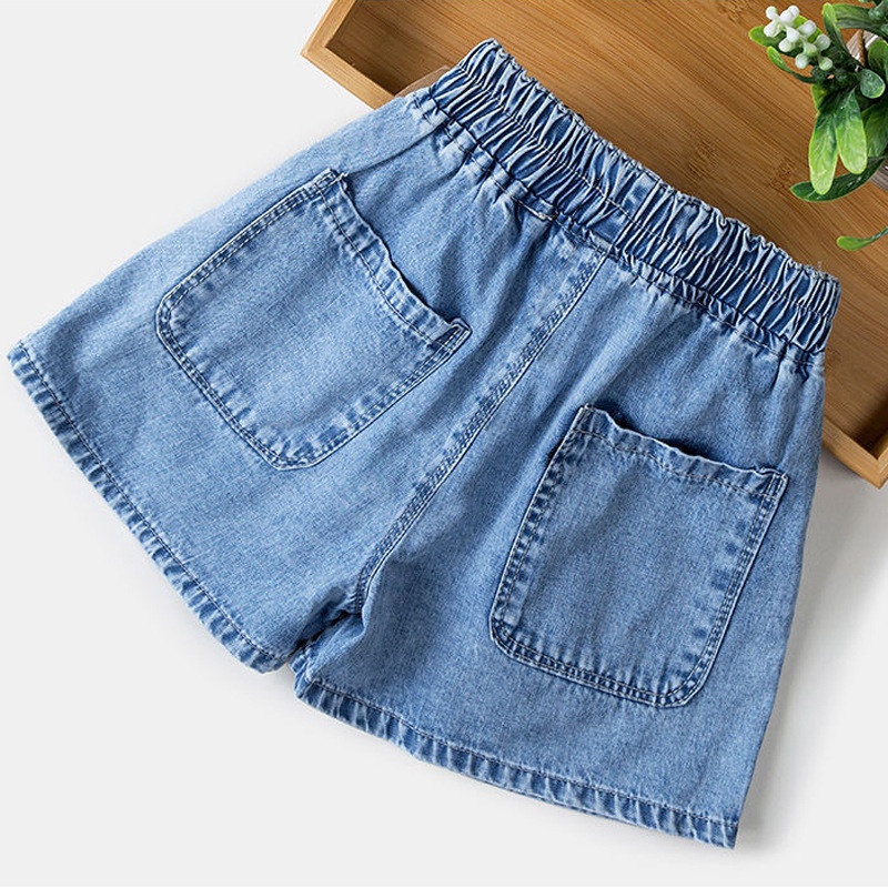 24HH154.11 - QUẦN SHORT DENIM CHO BÉ GÁI