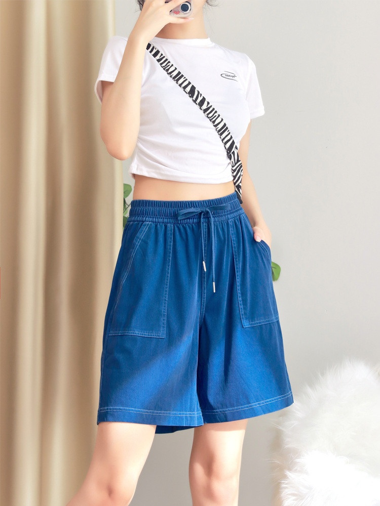 24HH154.07 - QUẦN SHORT JEAN GIẤY CHO NỮ