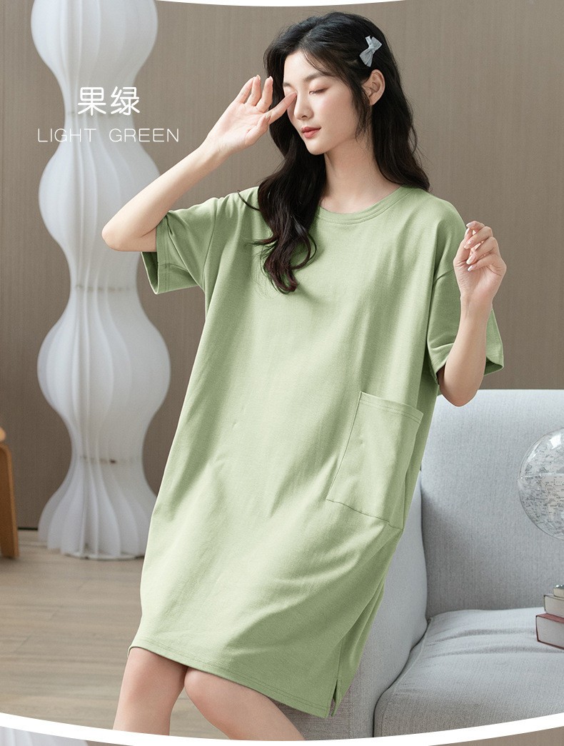 24HH154.10 - VÁY NGỦ KÈM ĐỆM NGỰC