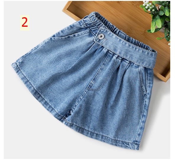 24HH154.11 - QUẦN SHORT DENIM CHO BÉ GÁI