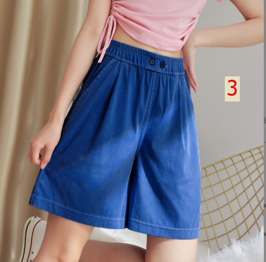 24HH154.07 - QUẦN SHORT JEAN GIẤY CHO NỮ