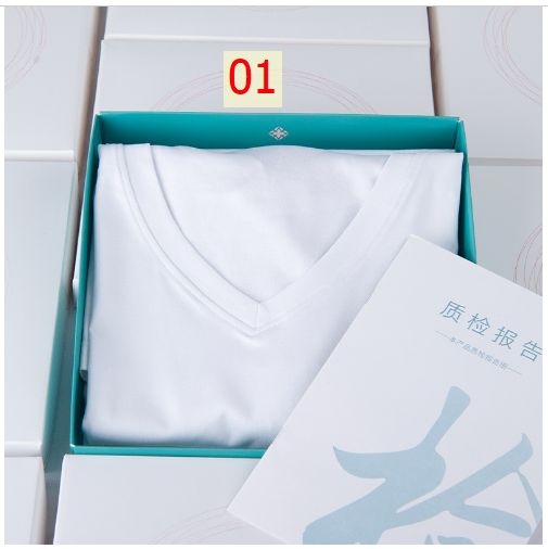 24HA174.15 - ÁO THUN TENCEL CỔ TIM