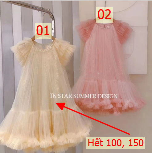 24HA174.03 - VÁY BỒNG CÔNG CHÚA QCCC