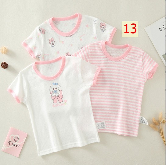 24HH184.08 - SET 3ÁO PHÔNG COTTON NGUYÊN CHẤT