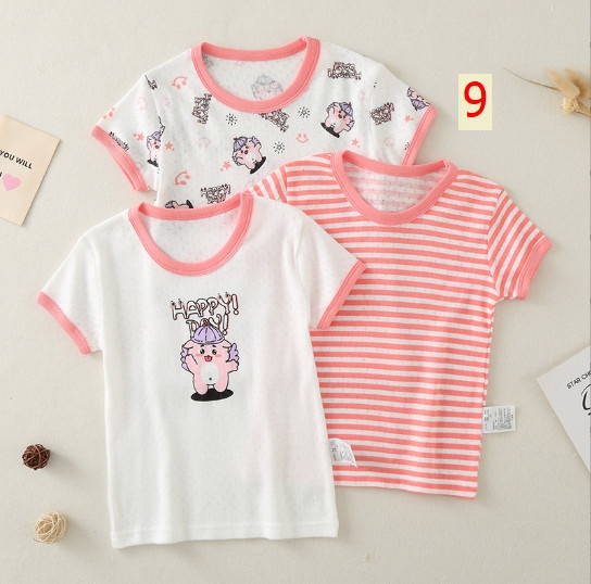 24HH184.08 - SET 3ÁO PHÔNG COTTON NGUYÊN CHẤT