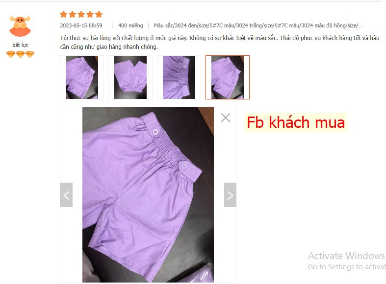 24HA184.09 - QUẦN SHORT NỮ
