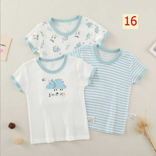 24HH184.08 - SET 3ÁO PHÔNG COTTON NGUYÊN CHẤT