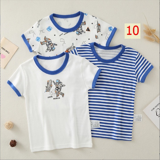 24HH184.08 - SET 3ÁO PHÔNG COTTON NGUYÊN CHẤT