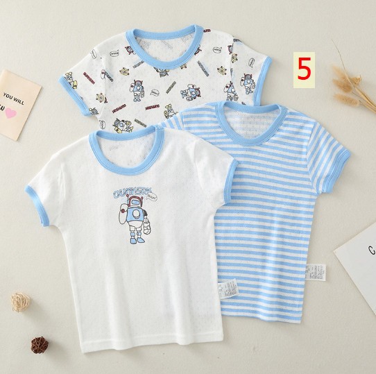 24HH184.08 - SET 3ÁO PHÔNG COTTON NGUYÊN CHẤT