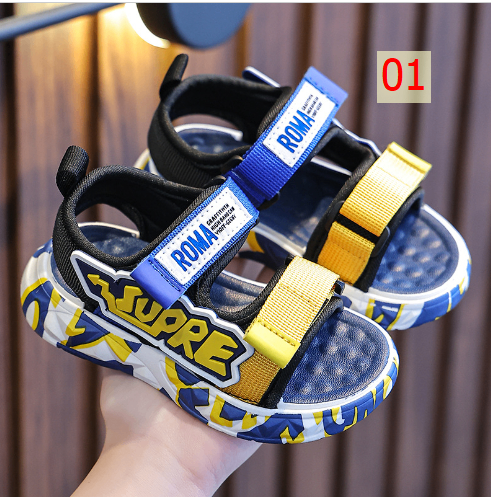 24HH194.07 - SANDAL NHỰA SUPER BÉ TRAI