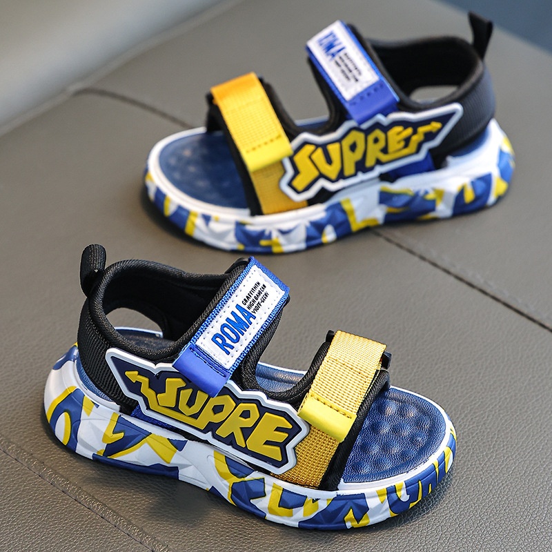 24HH194.07 - SANDAL NHỰA SUPER BÉ TRAI