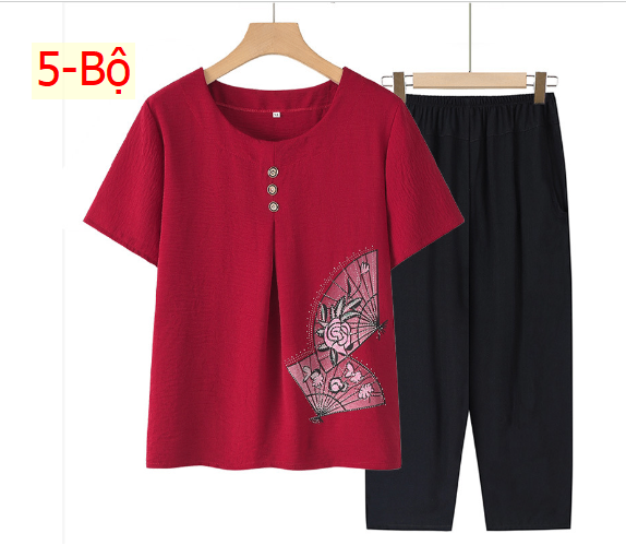 24HH194.11 - BỘ TRUNG NIÊN HÌNH QUẠT