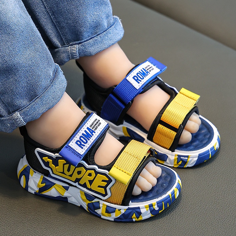 24HH194.07 - SANDAL NHỰA SUPER BÉ TRAI