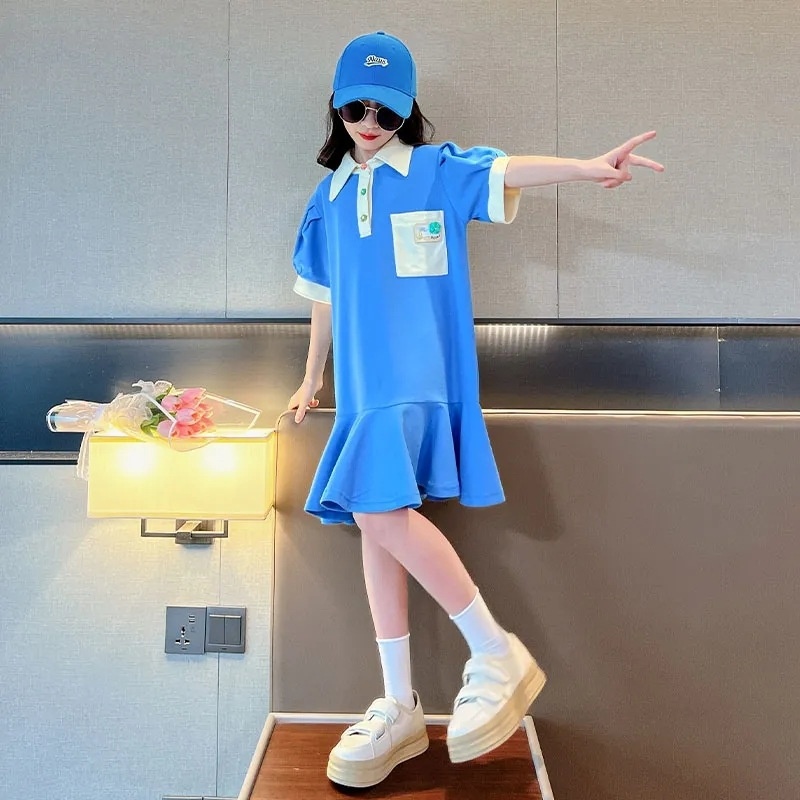 24HH194.10 - VÁY ĐUÔI CÁ BÉ GÁI SIZE ĐẠI