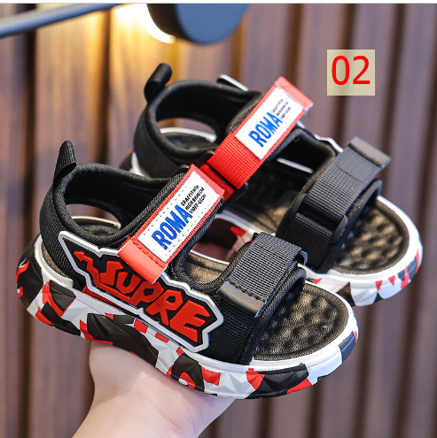 24HH194.07 - SANDAL NHỰA SUPER BÉ TRAI
