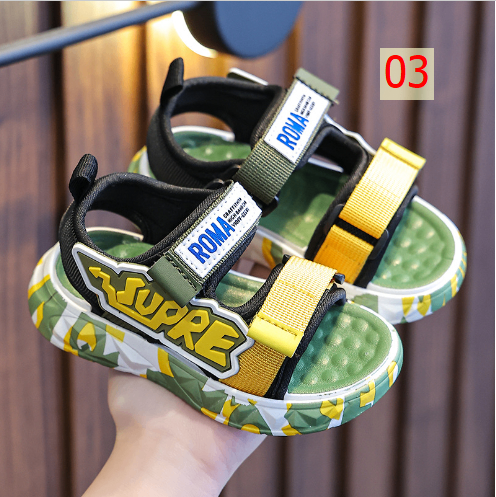 24HH194.07 - SANDAL NHỰA SUPER BÉ TRAI