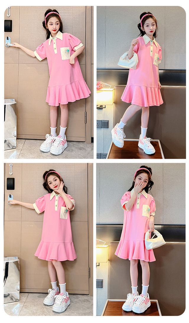 24HH194.10 - VÁY ĐUÔI CÁ BÉ GÁI SIZE ĐẠI