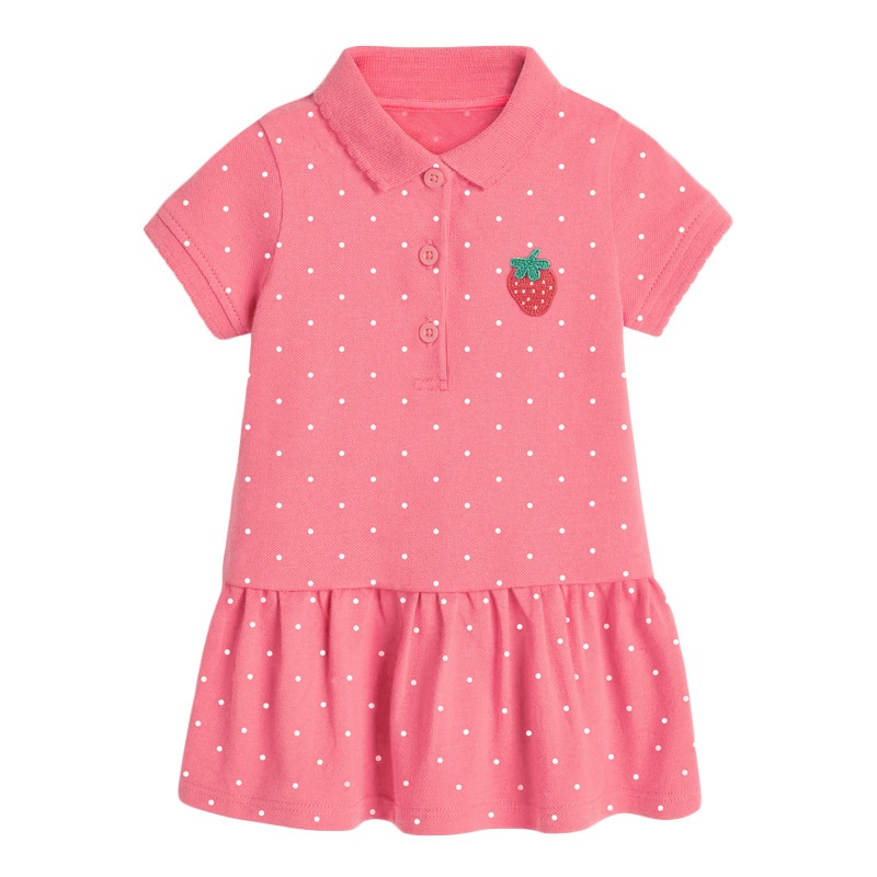 24HA46.15 - VÁY POLO LITTLE MAVEN BÉ GÁI