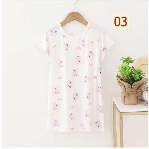 24HH214.04 - VÁY NGỦ BÉ GÁI