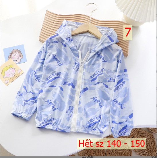 24HH214.10 - ÁO KHOÁC CHỐNG NẮNG CHO BÉ